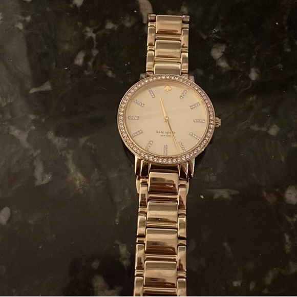 Kate Spade Gramercy Grand Gold Dial Gold-plated Ladies Watch - Picture 5 of 6